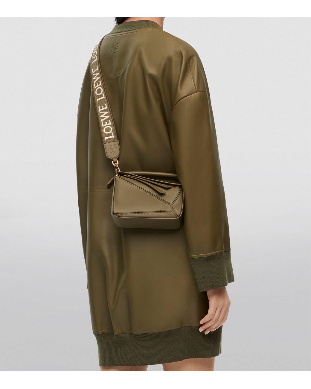 Loewe Metallic Jacquard Anagram Strap