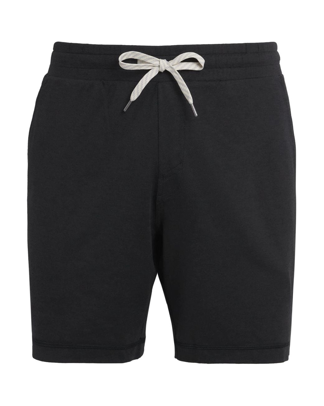 vuori Black Ponto Performance Sweat Shorts for men