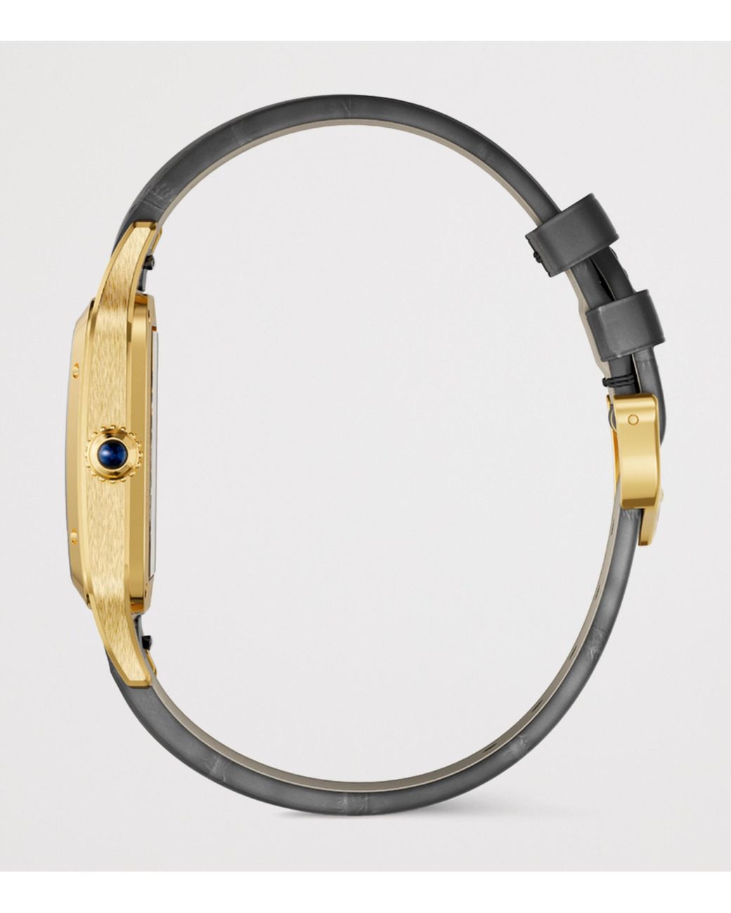 Cartier Metallic Large Santos-Dumont Skeleton Watch
