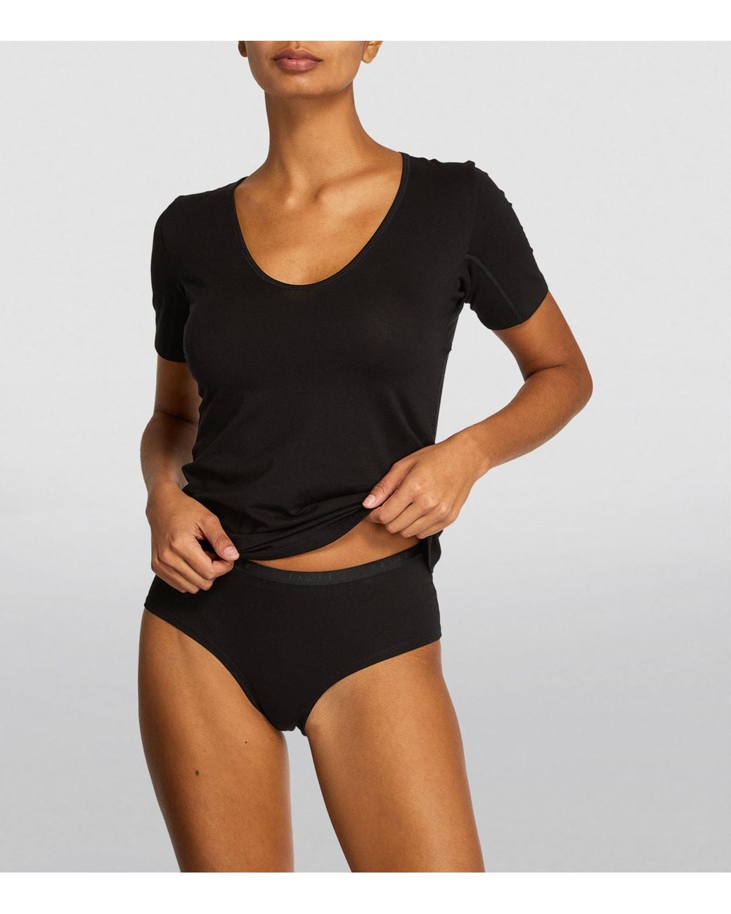 Falke Black Hipster Outlast Briefs