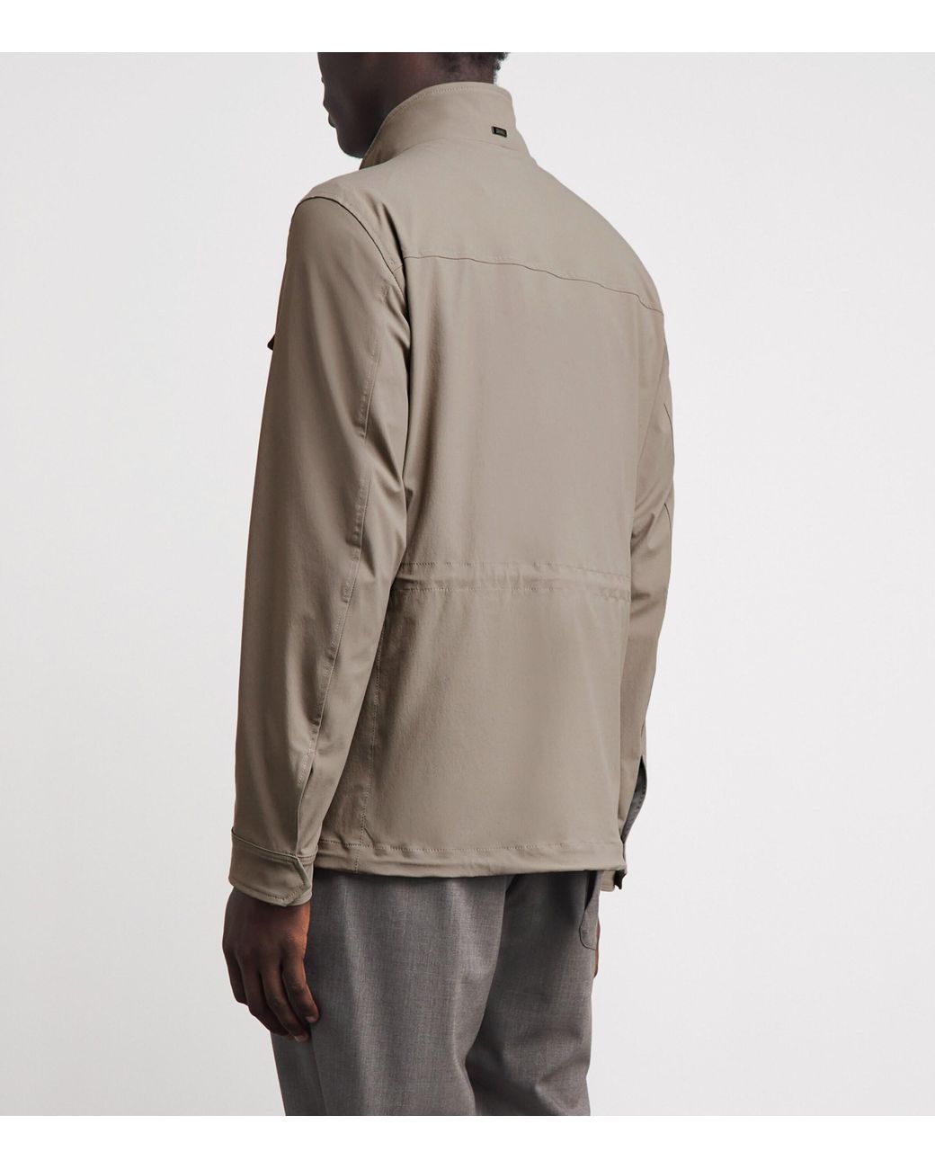 Herno Brown Technical Jacket for men