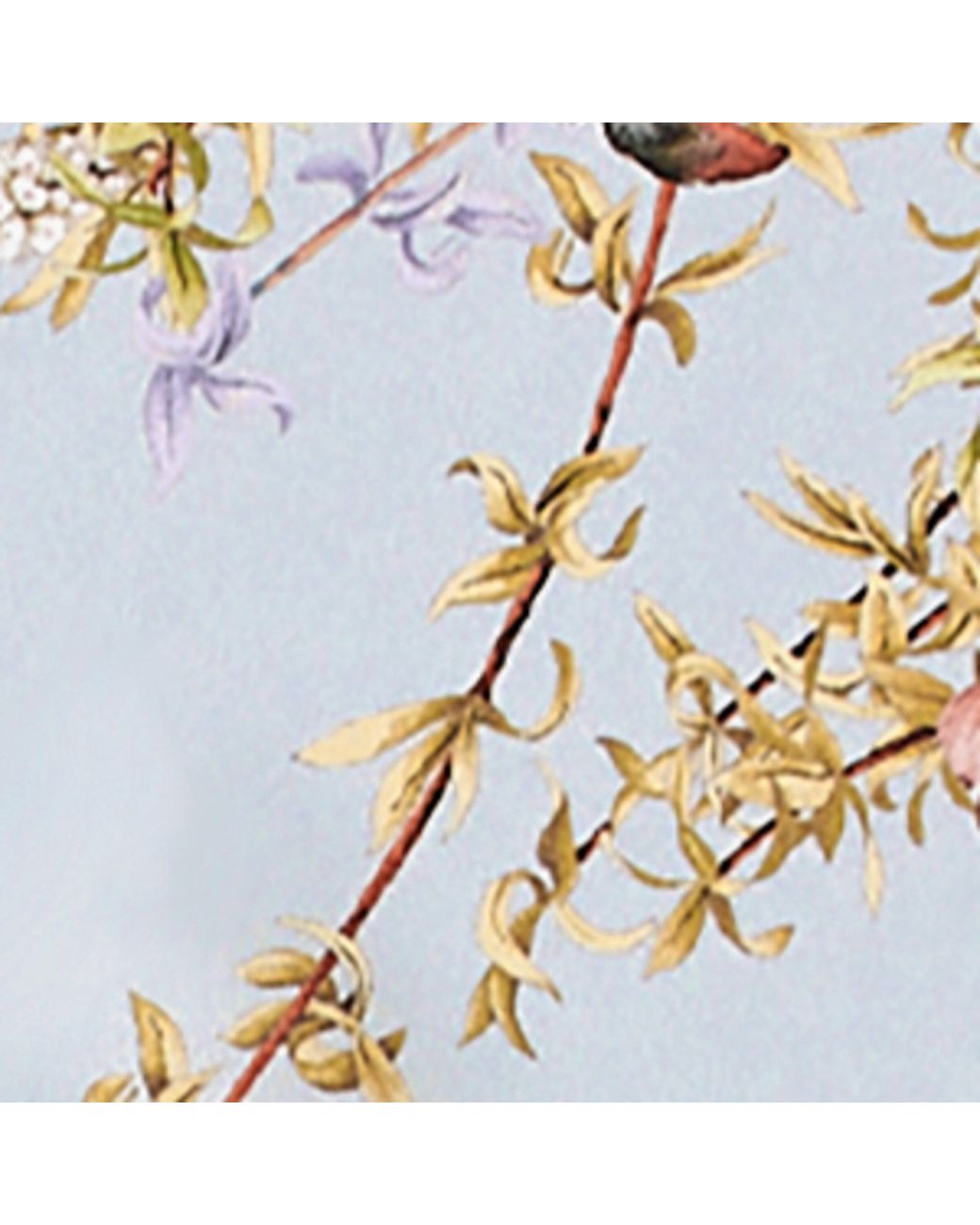 Aspinal Metallic Silk Edwardian Garden Scarf