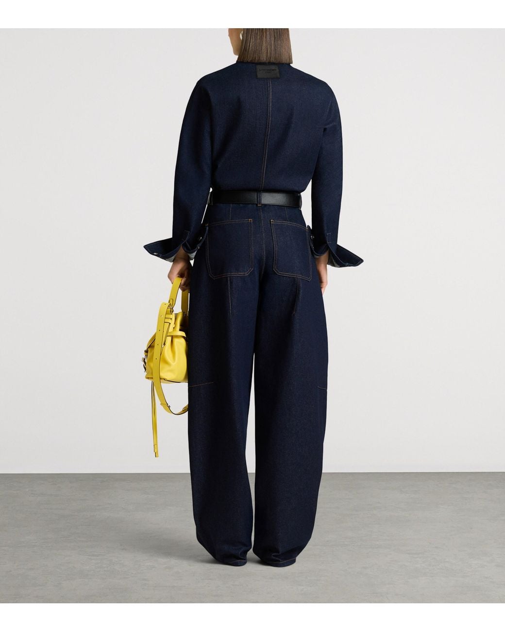 Givenchy Blue Raw Balloon Jeans