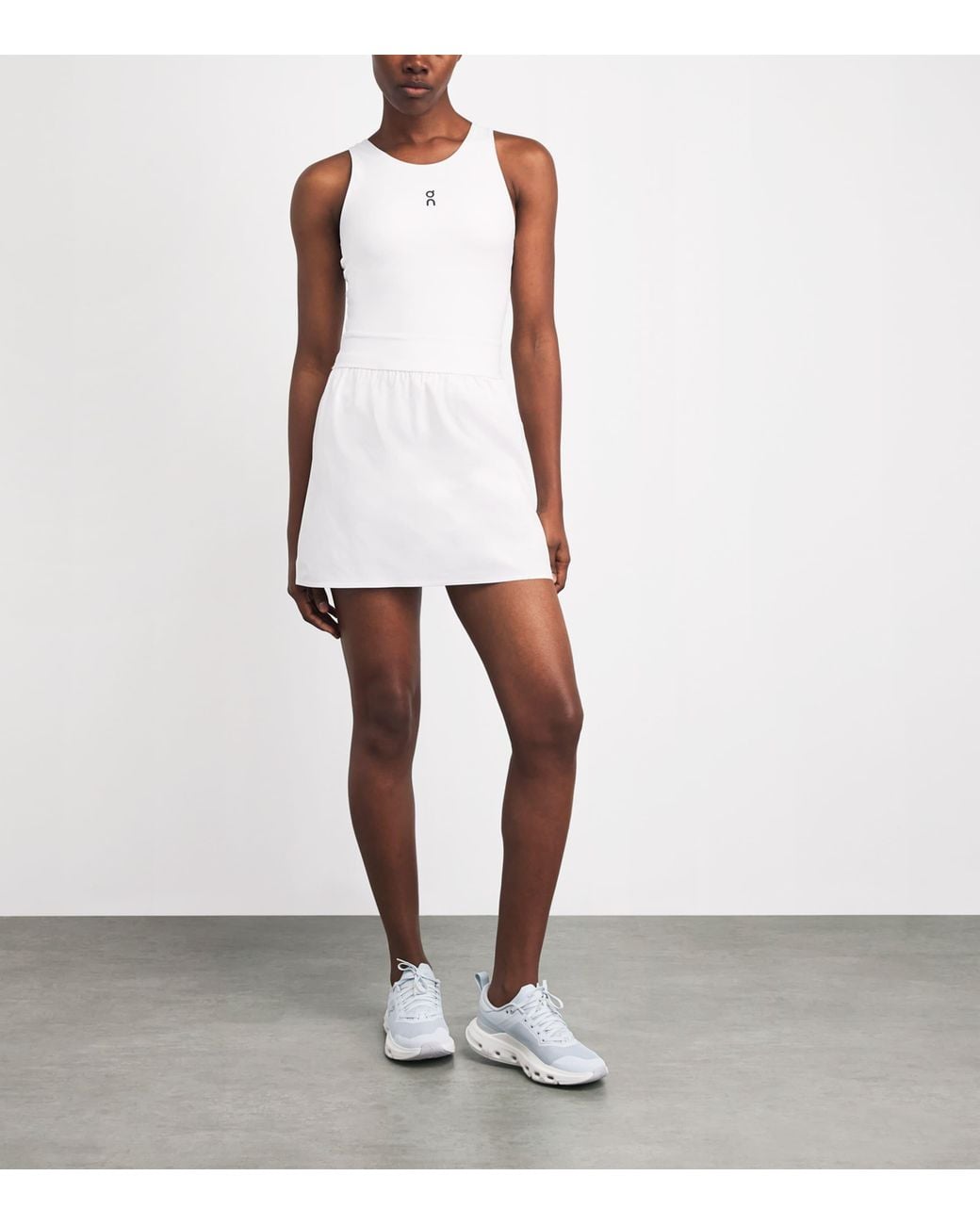 On Shoes White Court Mini Dress