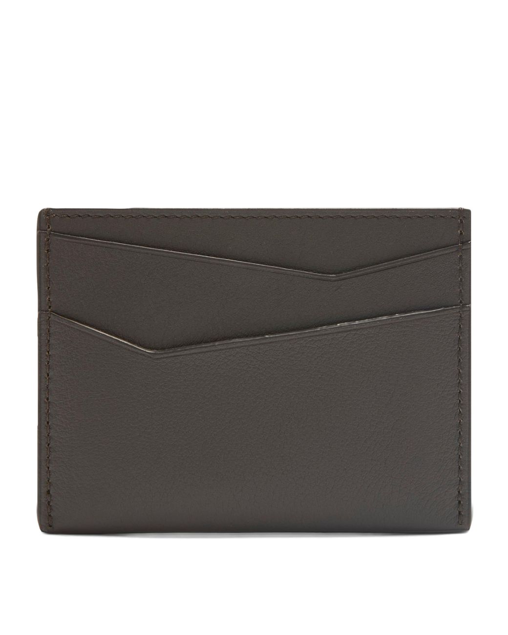 Loewe Black Leather Puzzle Card Holder for men