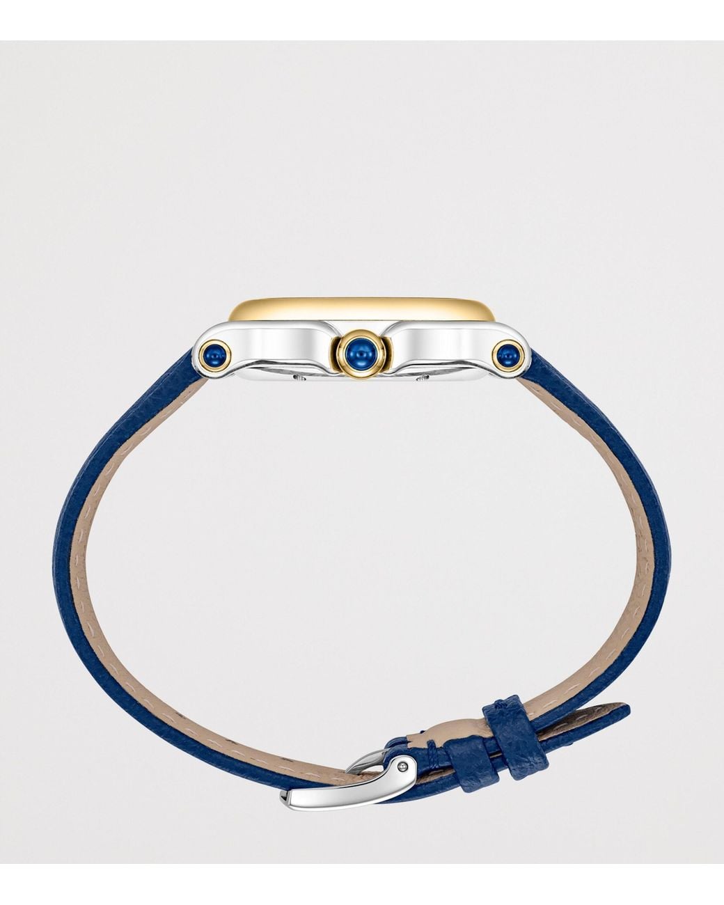 Chopard Blue Stainless Steel And Diamond Happy Sport Watch