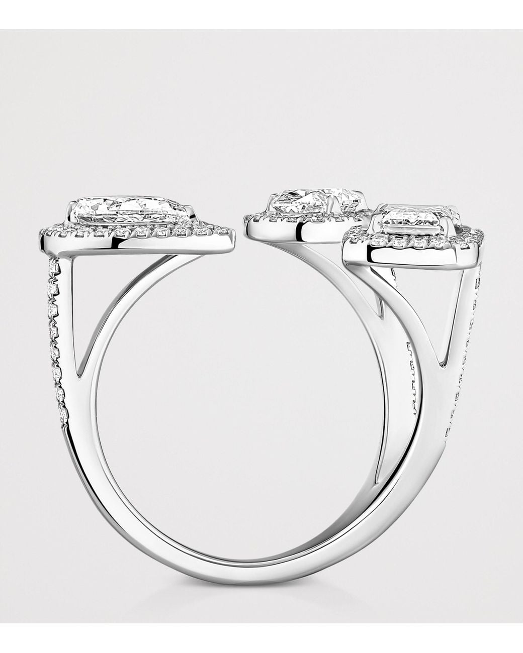 Messika White My Twin Trilogy And Diamond Ring