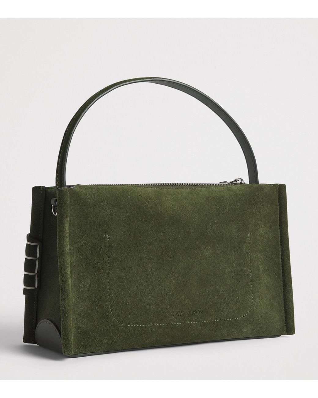J.W. Anderson Green Leather Loafer Cross-Body Bag for men