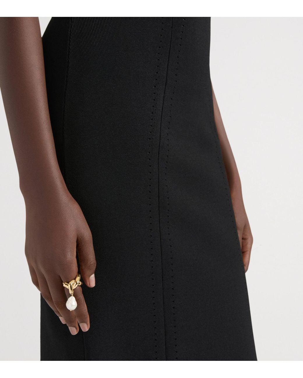 Givenchy Metallic Chain Link Ring