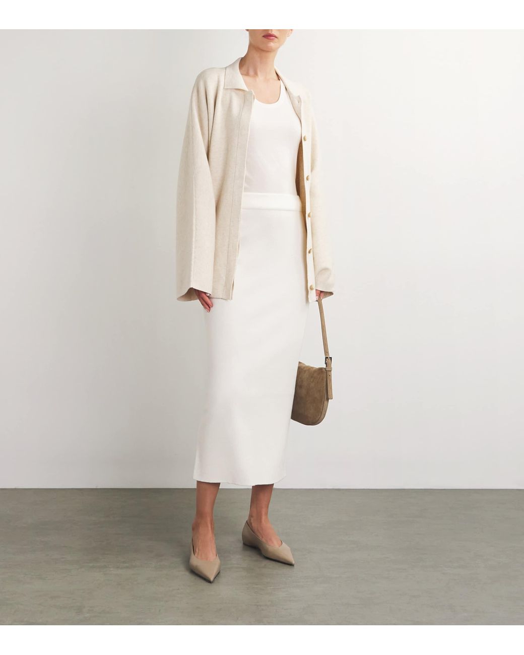 Falke White Daily Climawool Vest