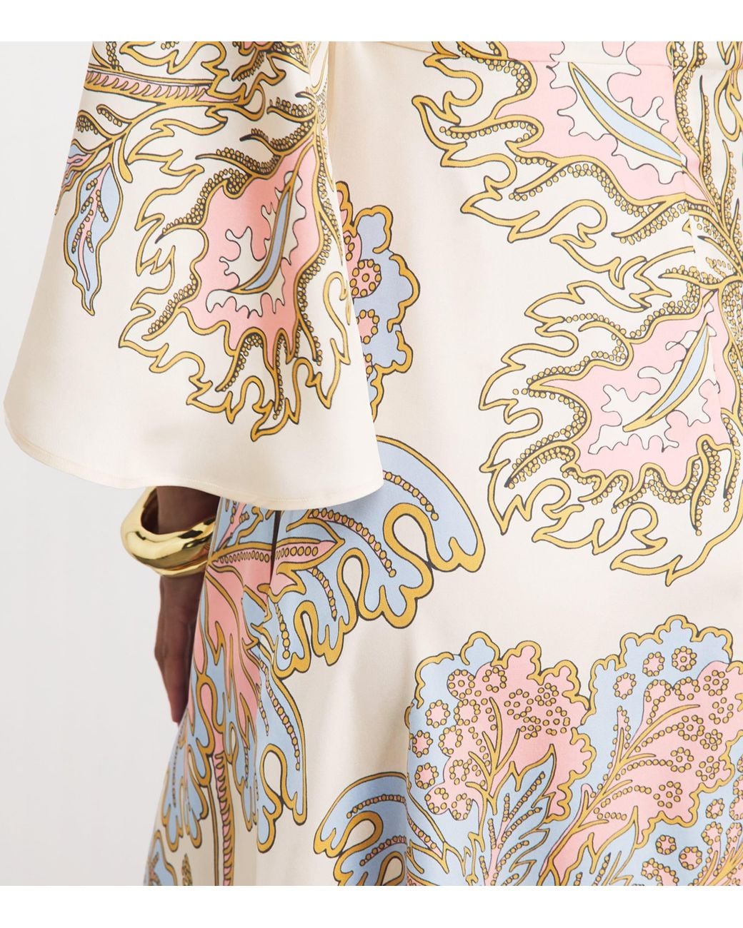 LaDoubleJ Natural Silk Sorella Kaftan Maxi Dress