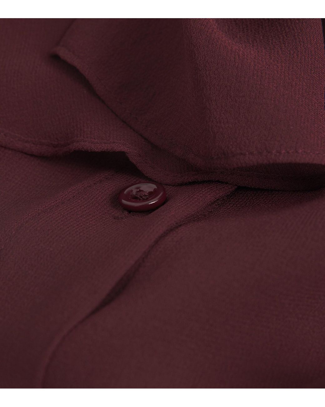 FRAME Purple Silk Cape Blouse