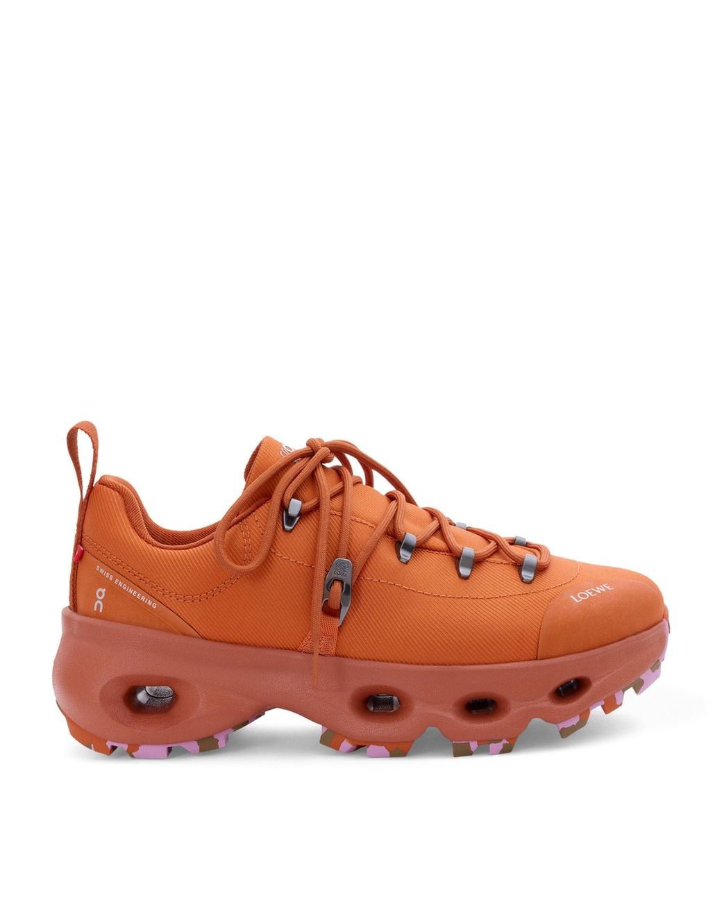 Loewe Brown X On Cloudsolo Hiker Sneakers