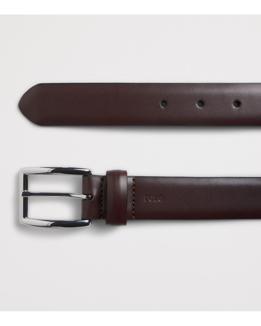 Polo Ralph Lauren Brown Leather Harness Belt for men