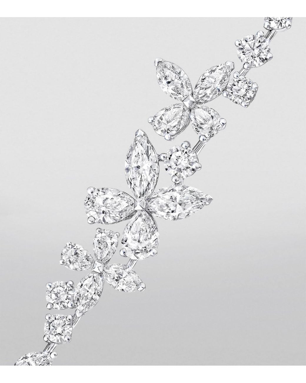 Graff White And Diamond Butterfly Bracelet