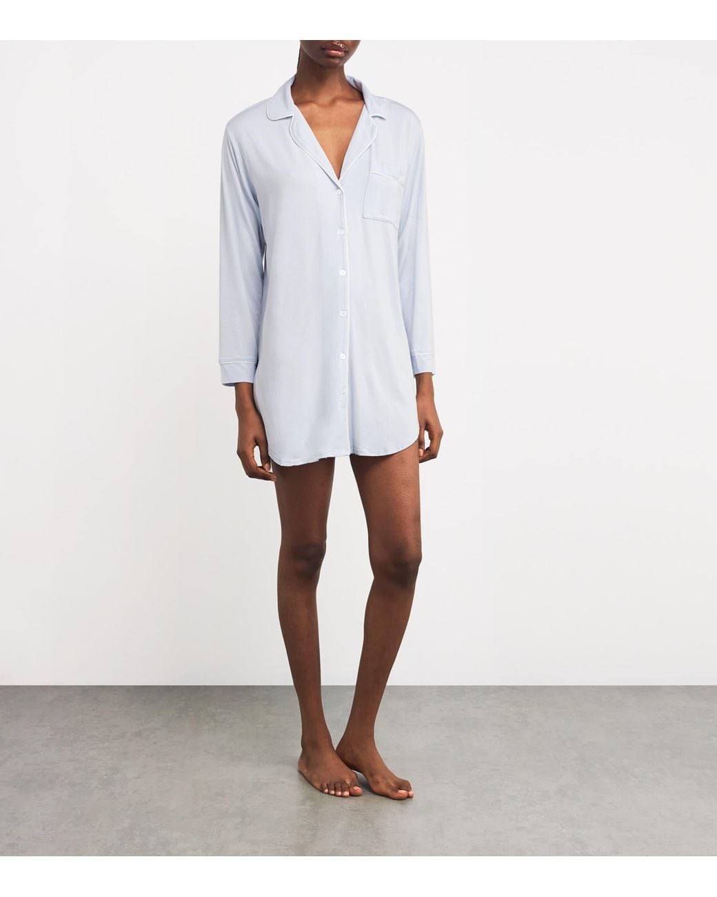 Eberjey Blue Gisele Sleep Shirt