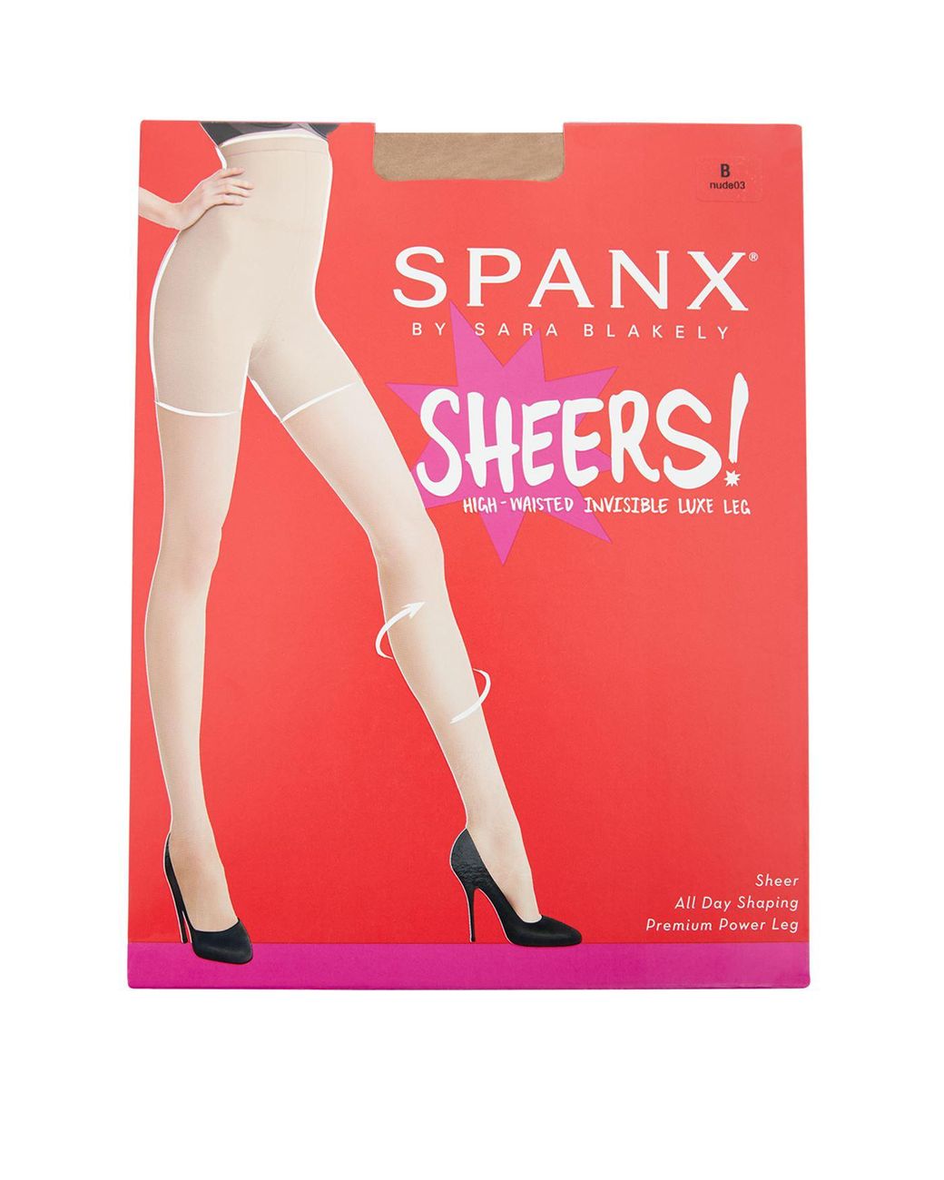 Spanx High Waisted Sheer Tights in Nude