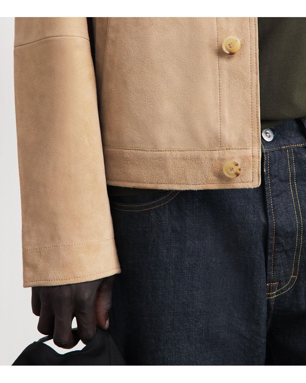 Polo Ralph Lauren Natural Suede Jacket for men