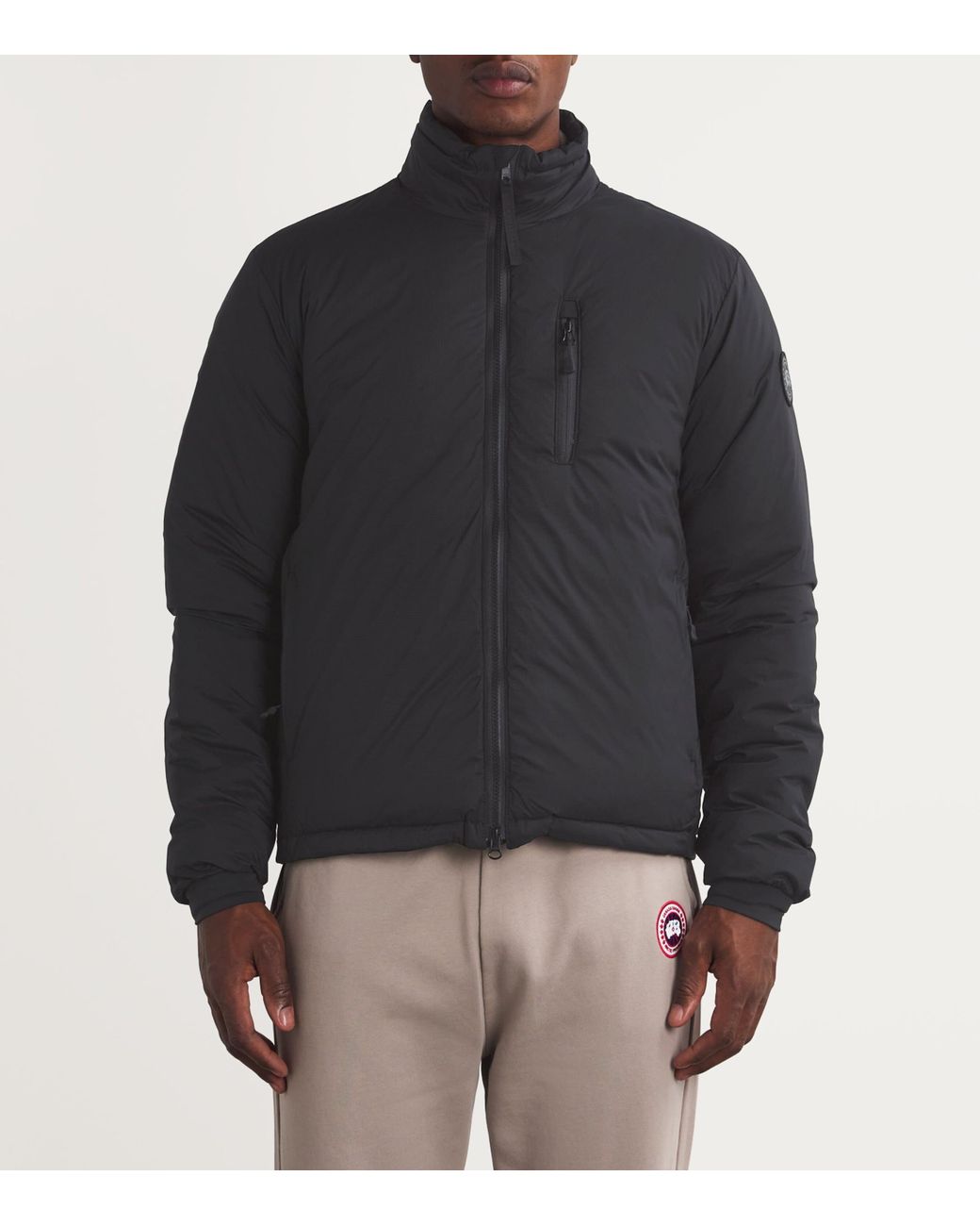 Canada Goose Black Lodge Label Jacket for men