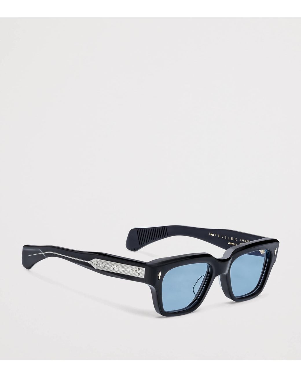 Jacques Marie Mage Blue Acetate Fellini Sunglasses for men
