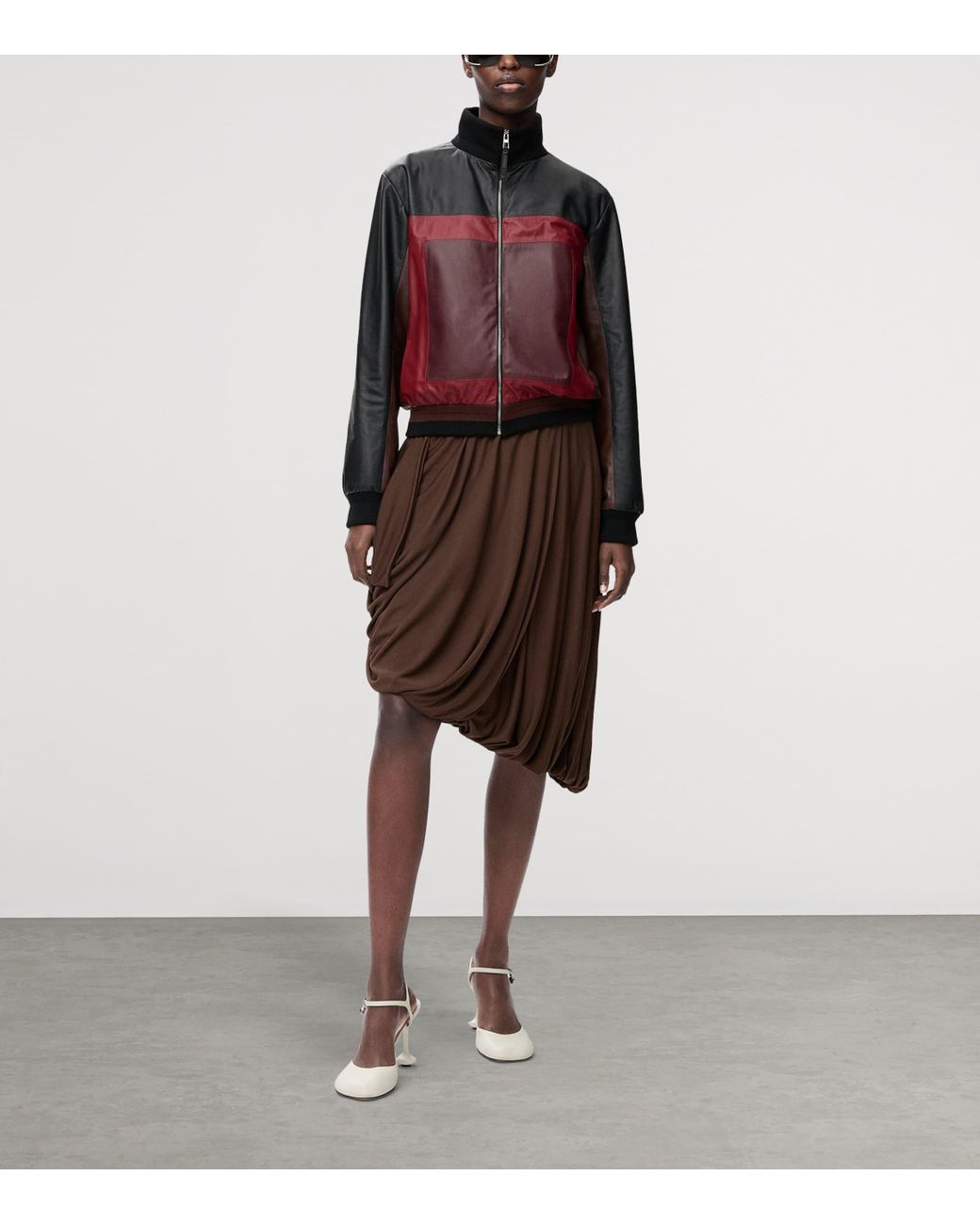 Loewe Red Cropped Jacket