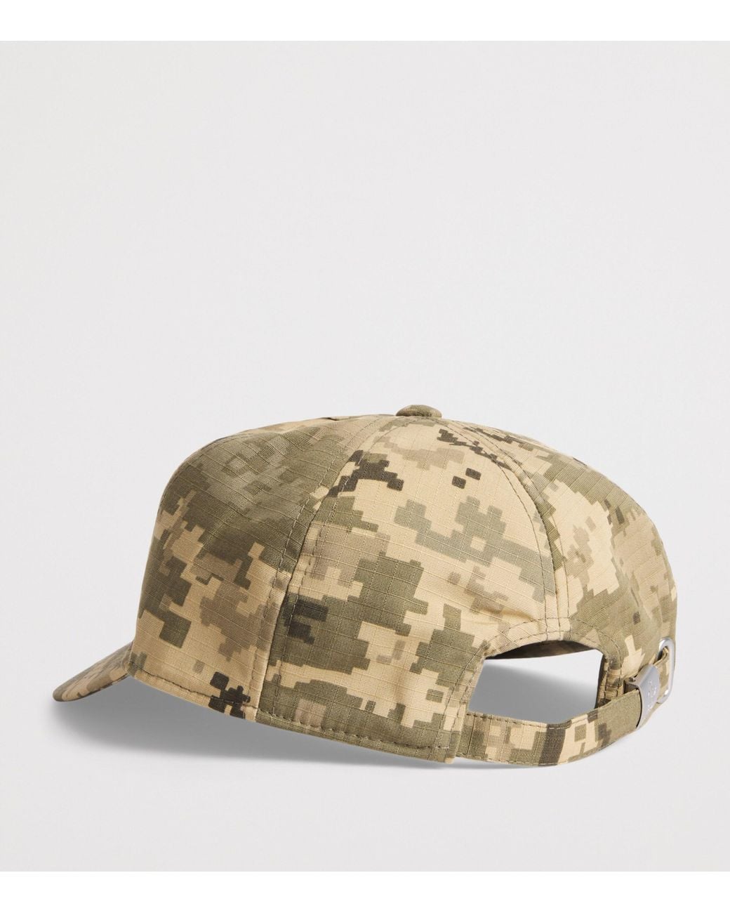 About Blank Metallic Pixelated Camouflage Monogram Cap for men