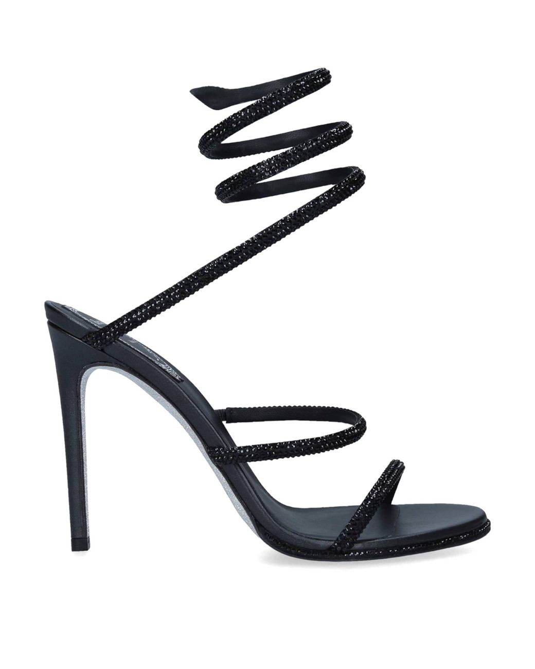 Rene Caovilla Blue Embellished Cleo Sandals 105