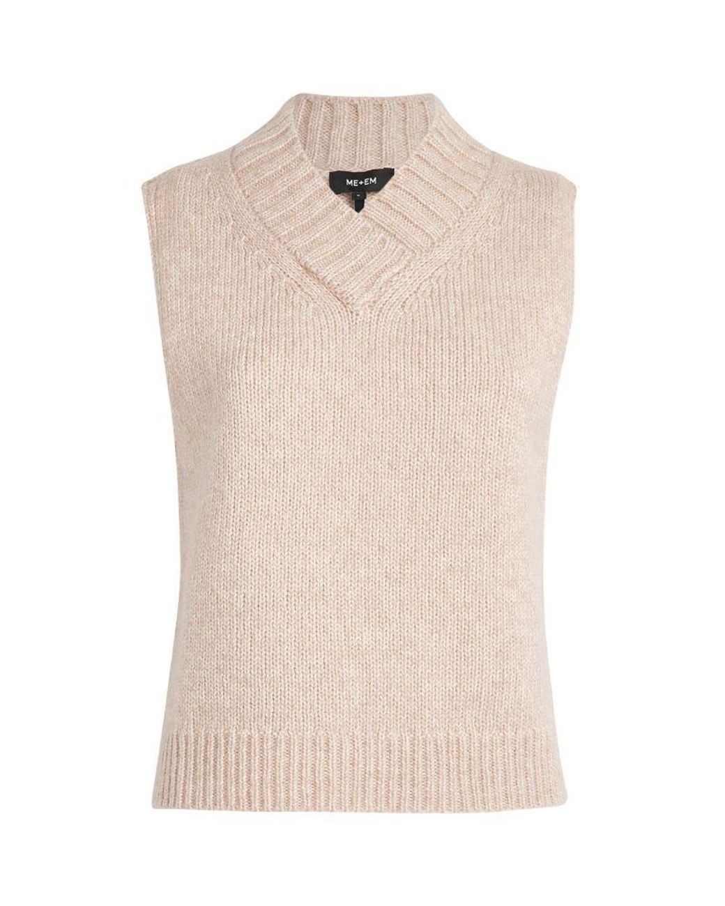 L’Appartement COTTON WOOL KNIT VEST L'Appartement COTTON WOOL KNIT VEST