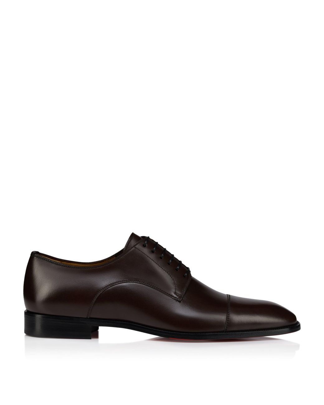 Christian Louboutin Brown Top 5 Leather Derby Shoes for men