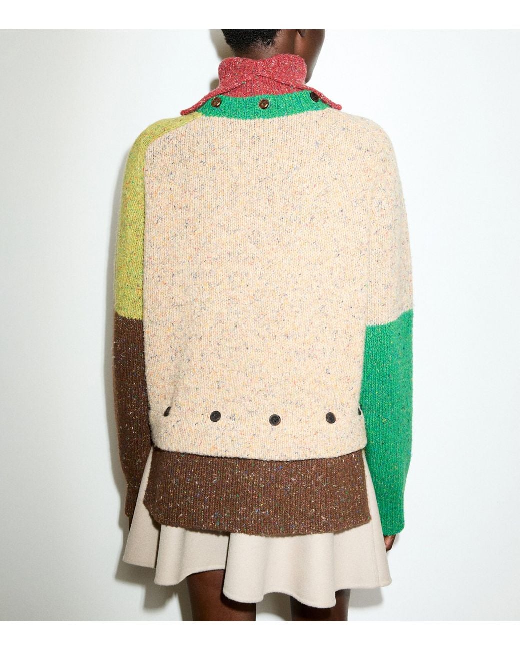 MAX&Co. Green Wool Rollneck Sweater