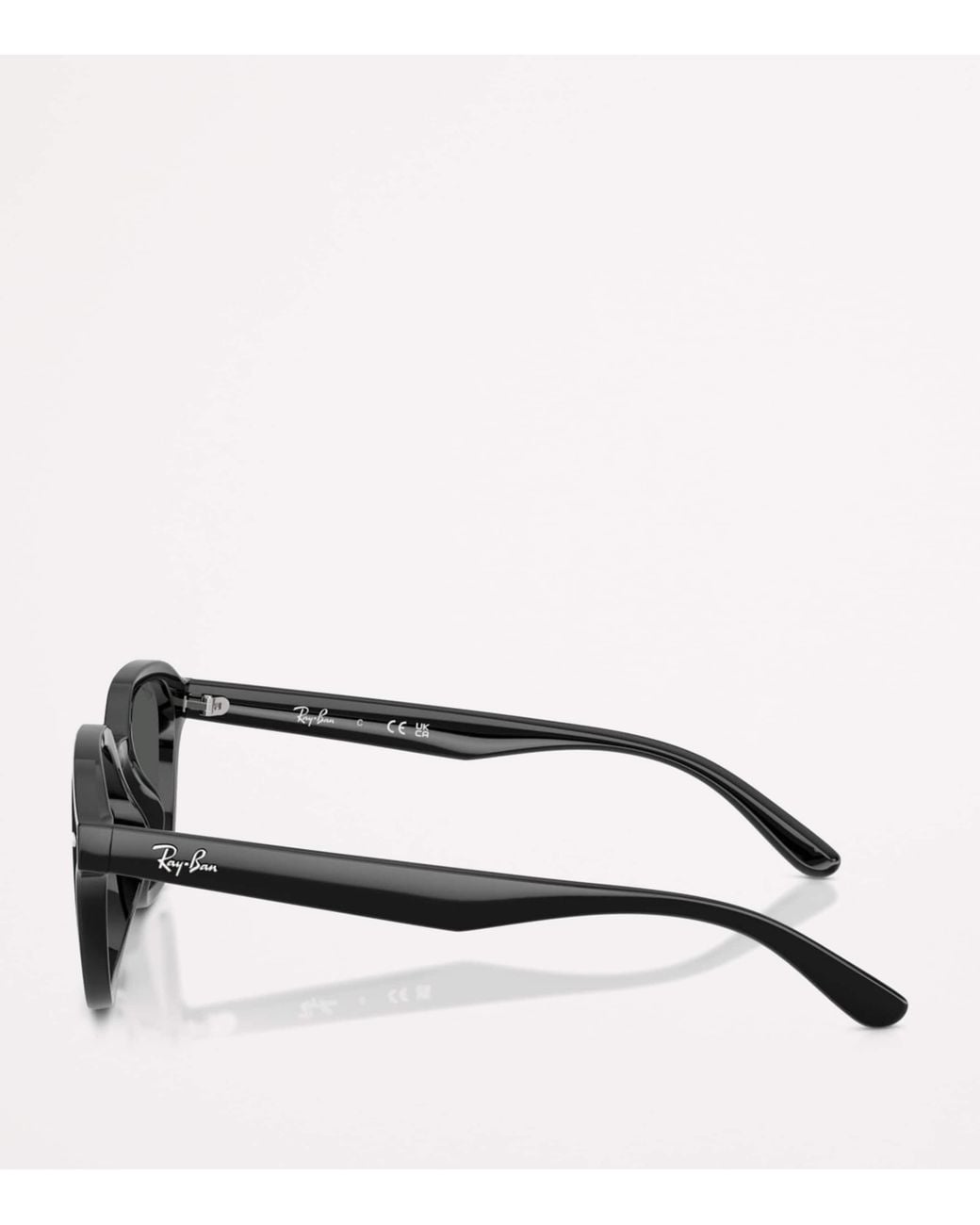 Ray-Ban Black Rb4458D Square Sunglasses