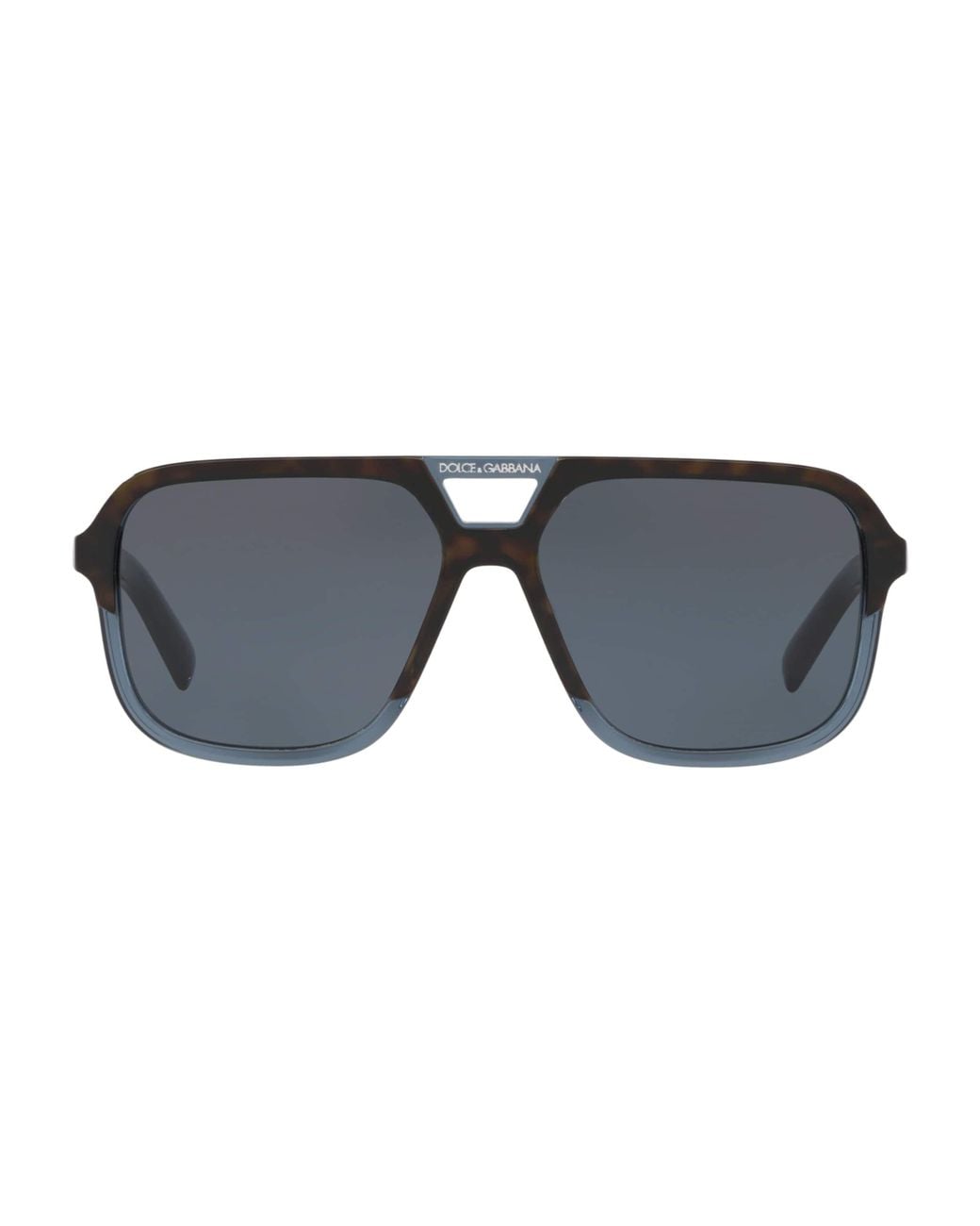 Dolce & Gabbana Blue Acetate Angel Sunglasses for men