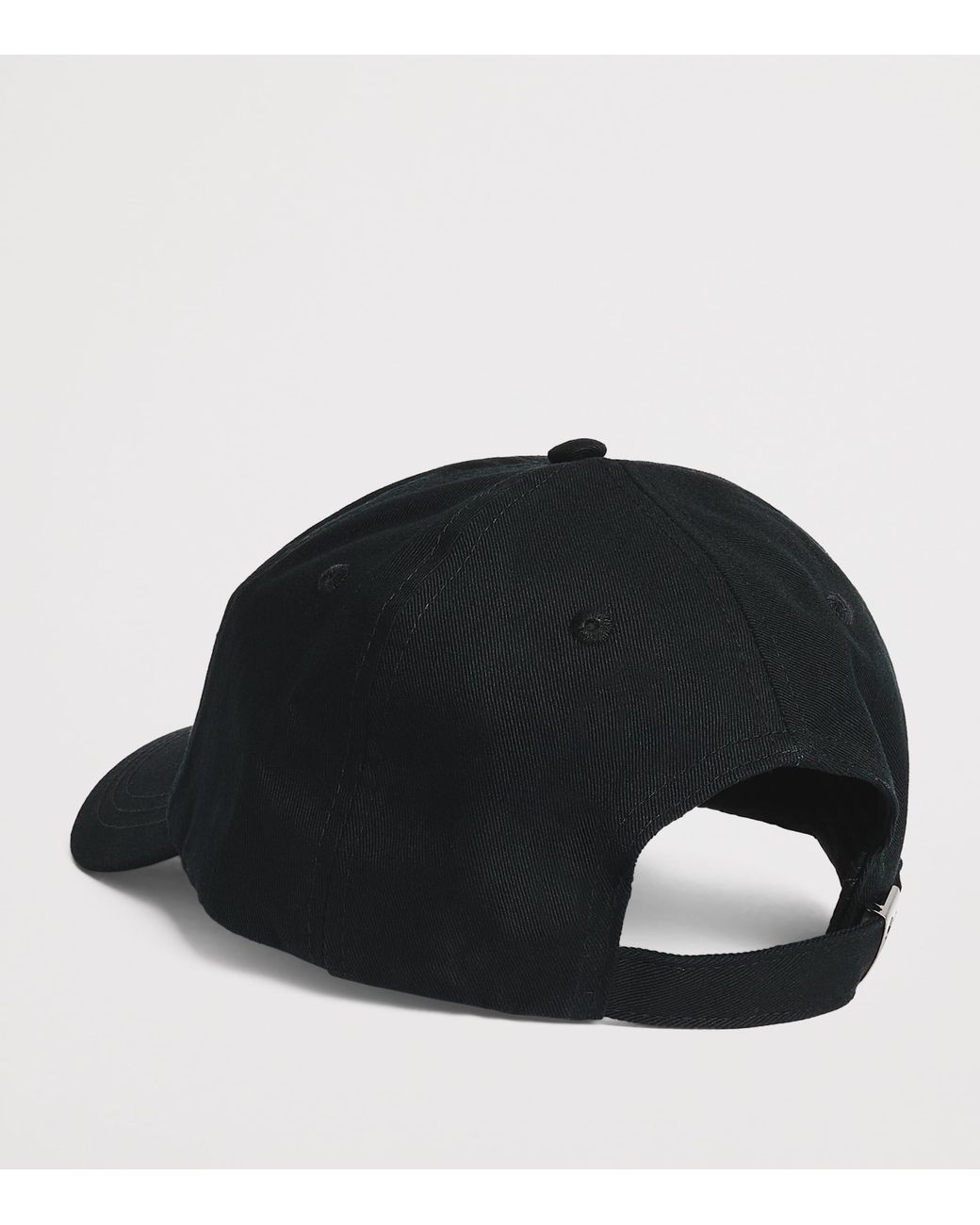 Samsøe & Samsøe Black Organic Cotton Saaddie Cap for men