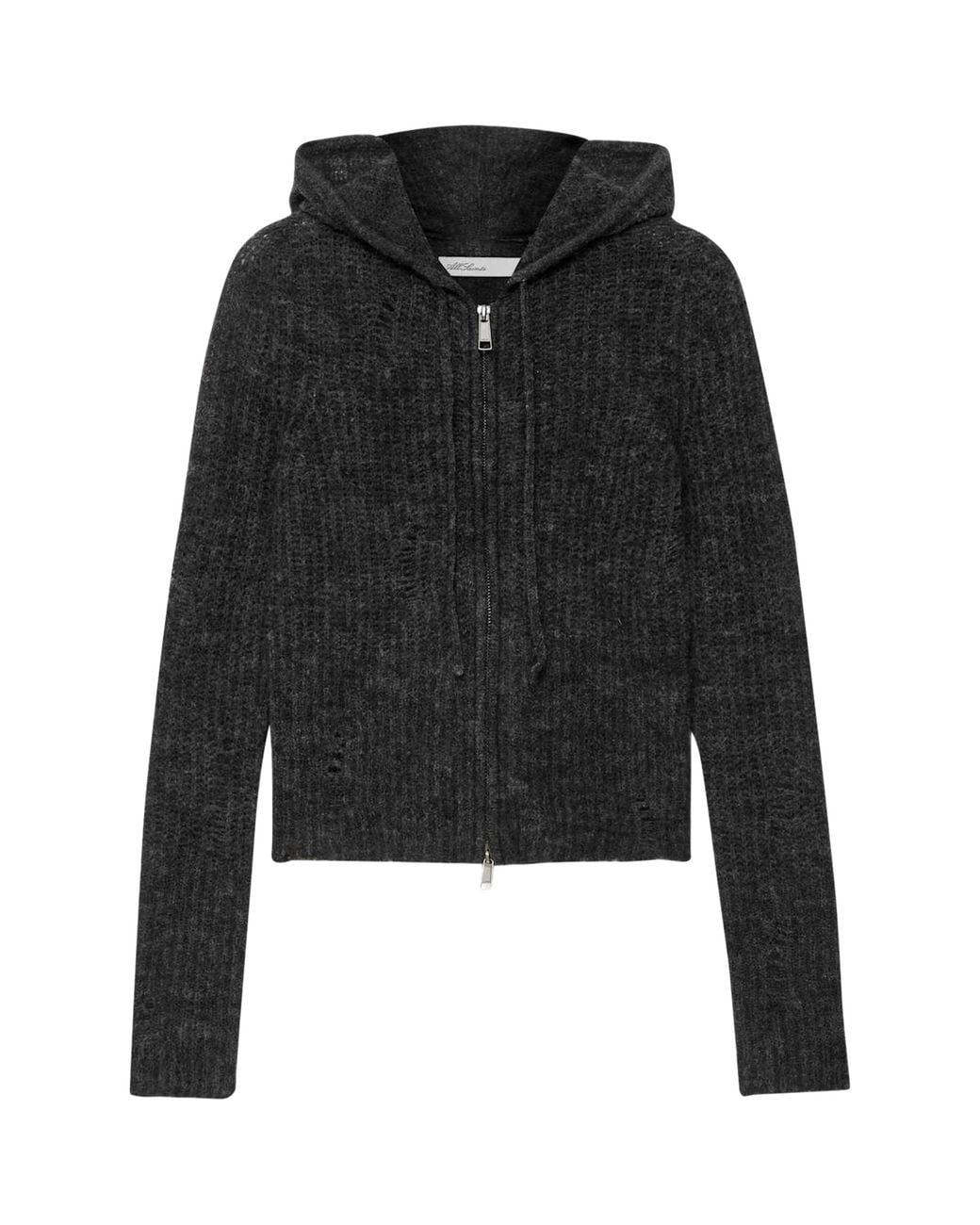 AllSaints Black Mabel Hoodie