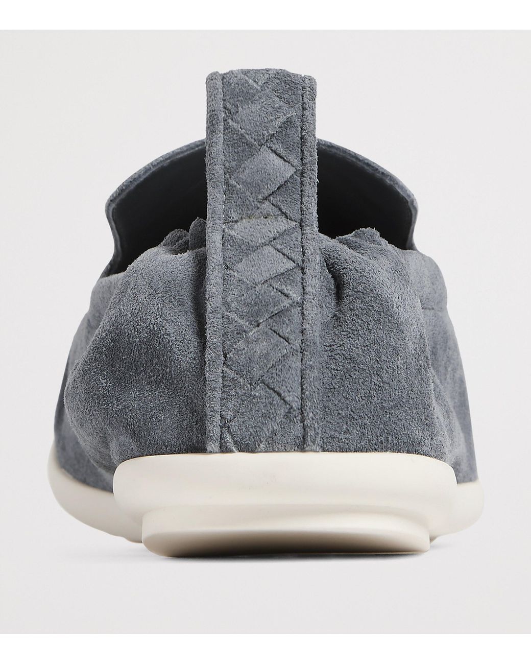 Bottega Veneta Blue Suede Dawson Loafers