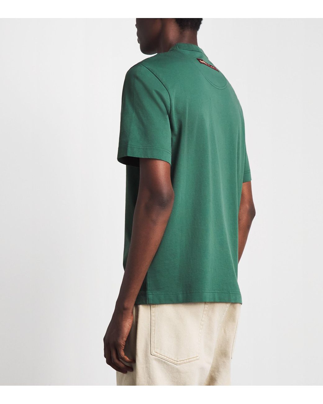Barbour Green X Paul Smith Key Printed T-Shirt for men