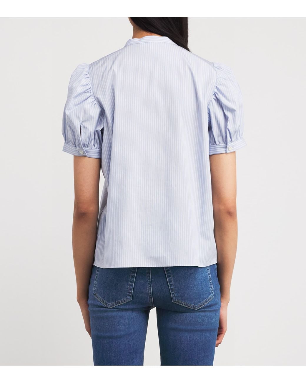 FRAME Blue Le Sleek Straight Jeans