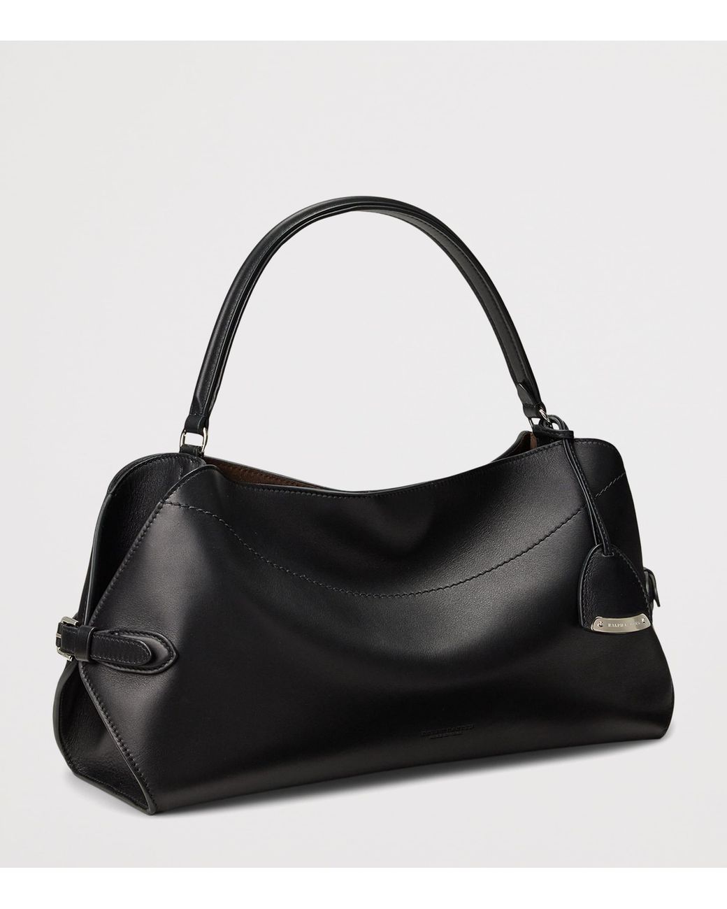 Ralph Lauren Black Leather Ralph Shoulder Bag