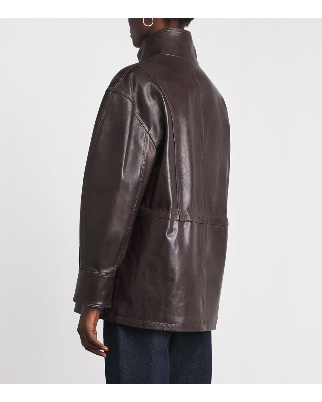Arma Brown Leather Alia Jacket