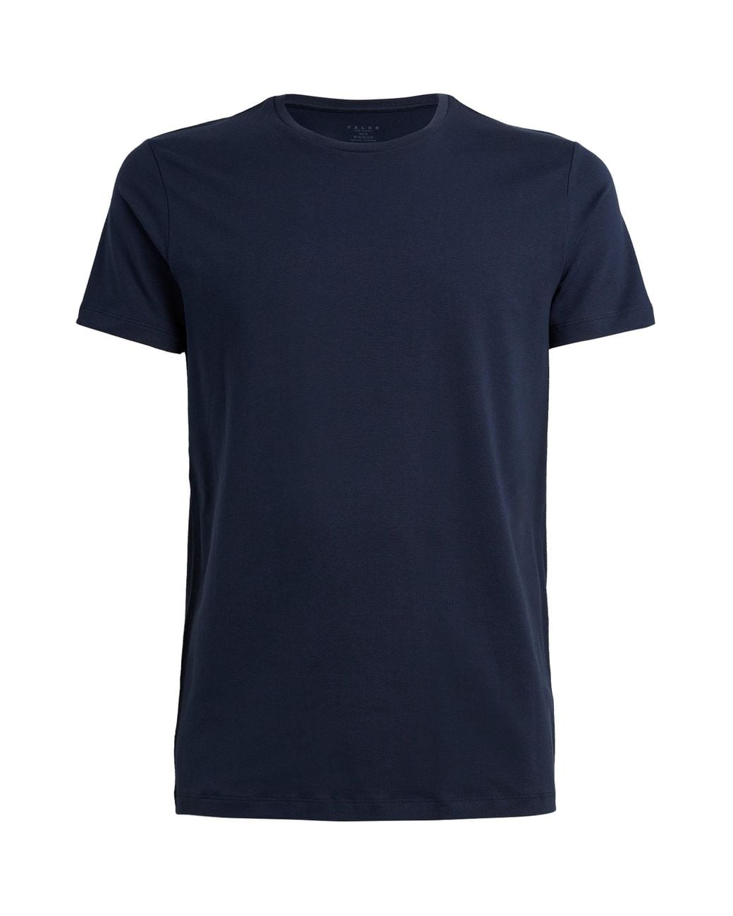 Falke Blue Daily Comfort T-Shirts for men