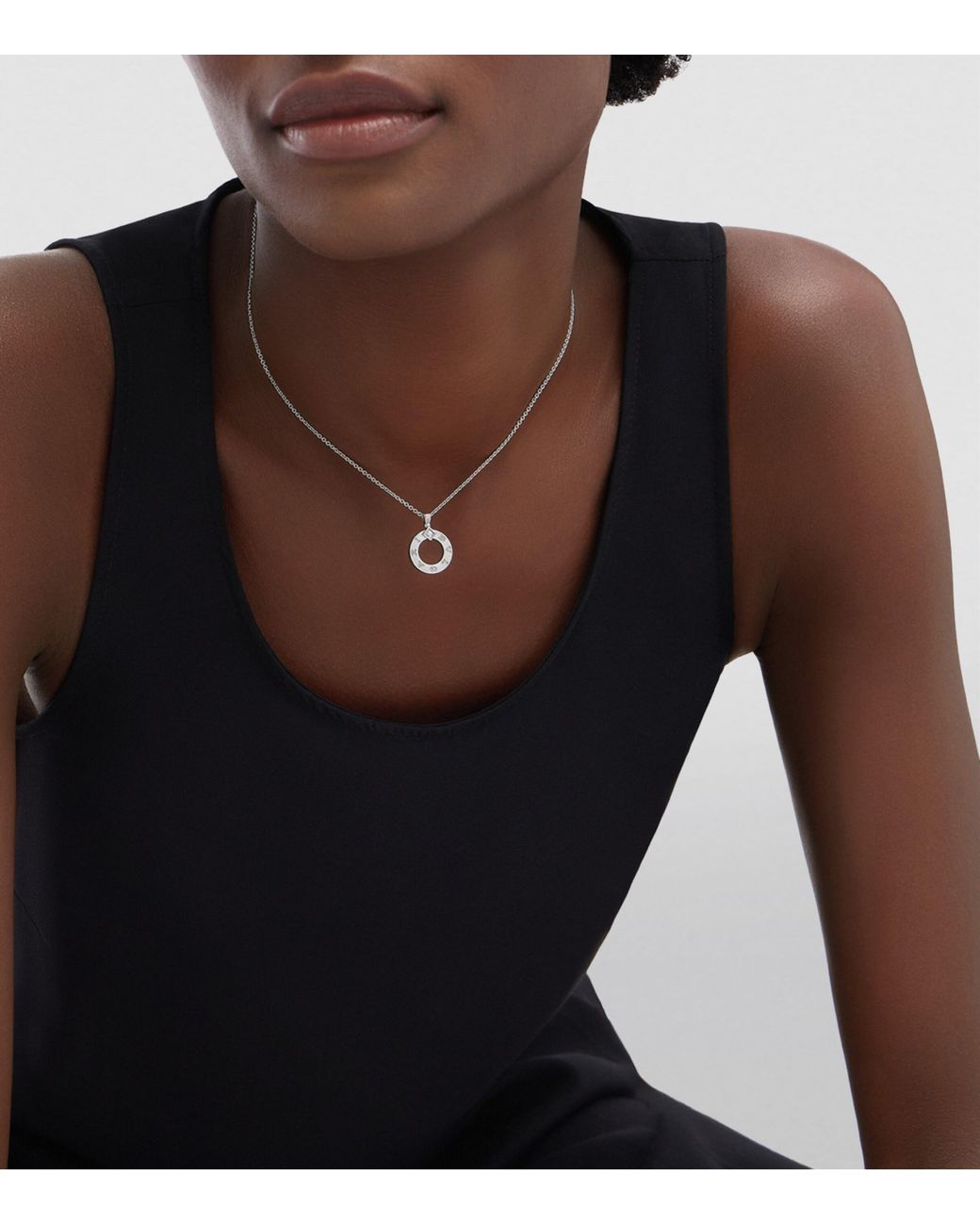 BVLGARI Metallic And Diamond Necklace