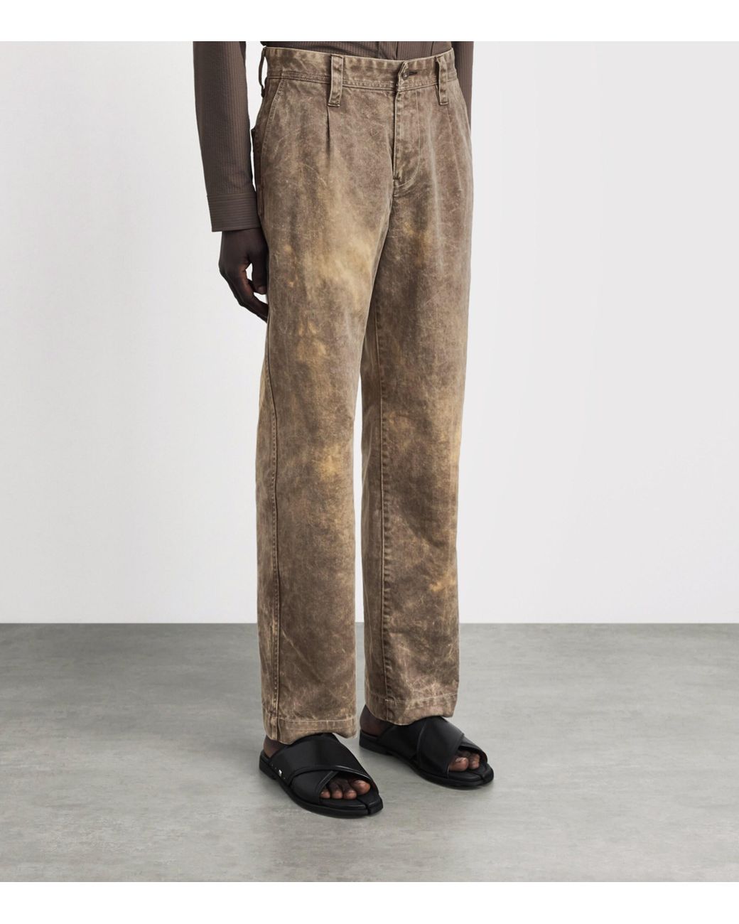 IM MEN Natural Elements Straight Trousers for men