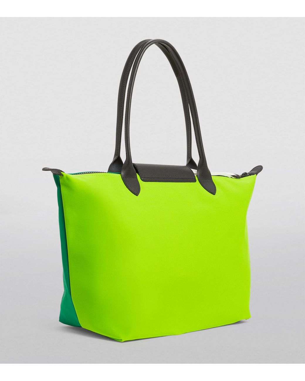 Longchamp Large Two-tone Le Pliage Tote Bag in Green | Lyst Canada