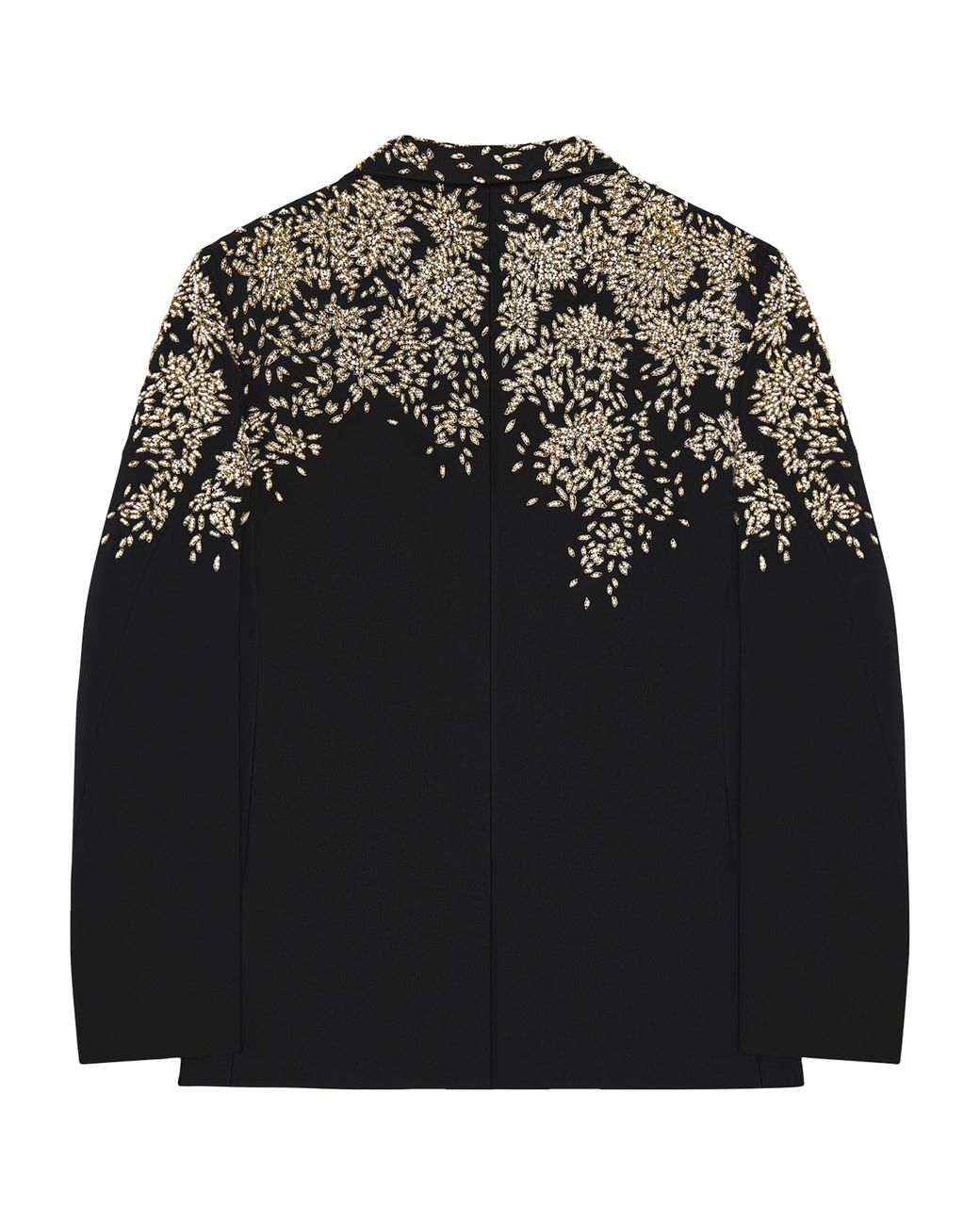 Givenchy Black Wool Embellished Blazer for men