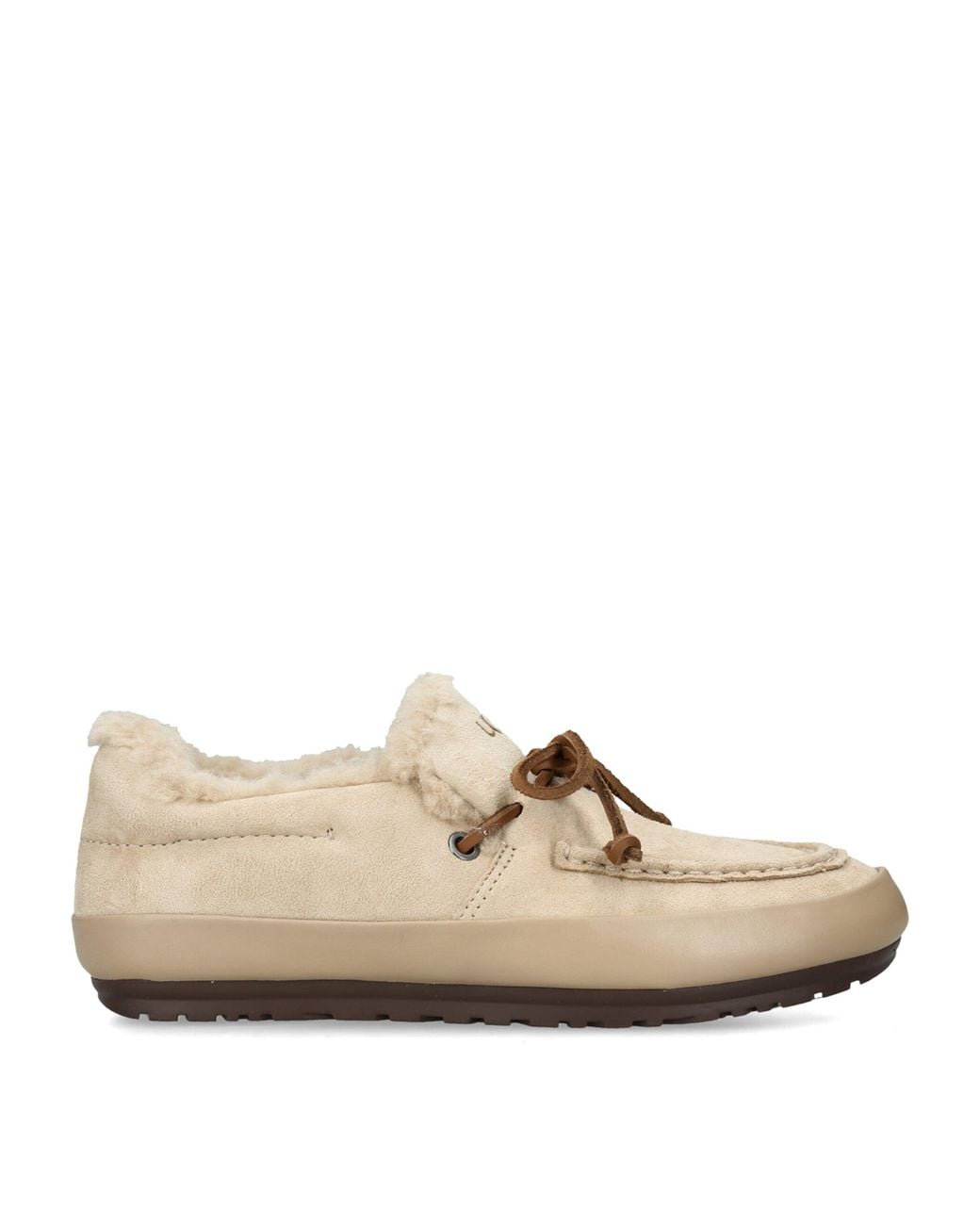 Ugg Natural Suede Quill Slip-On Shoes