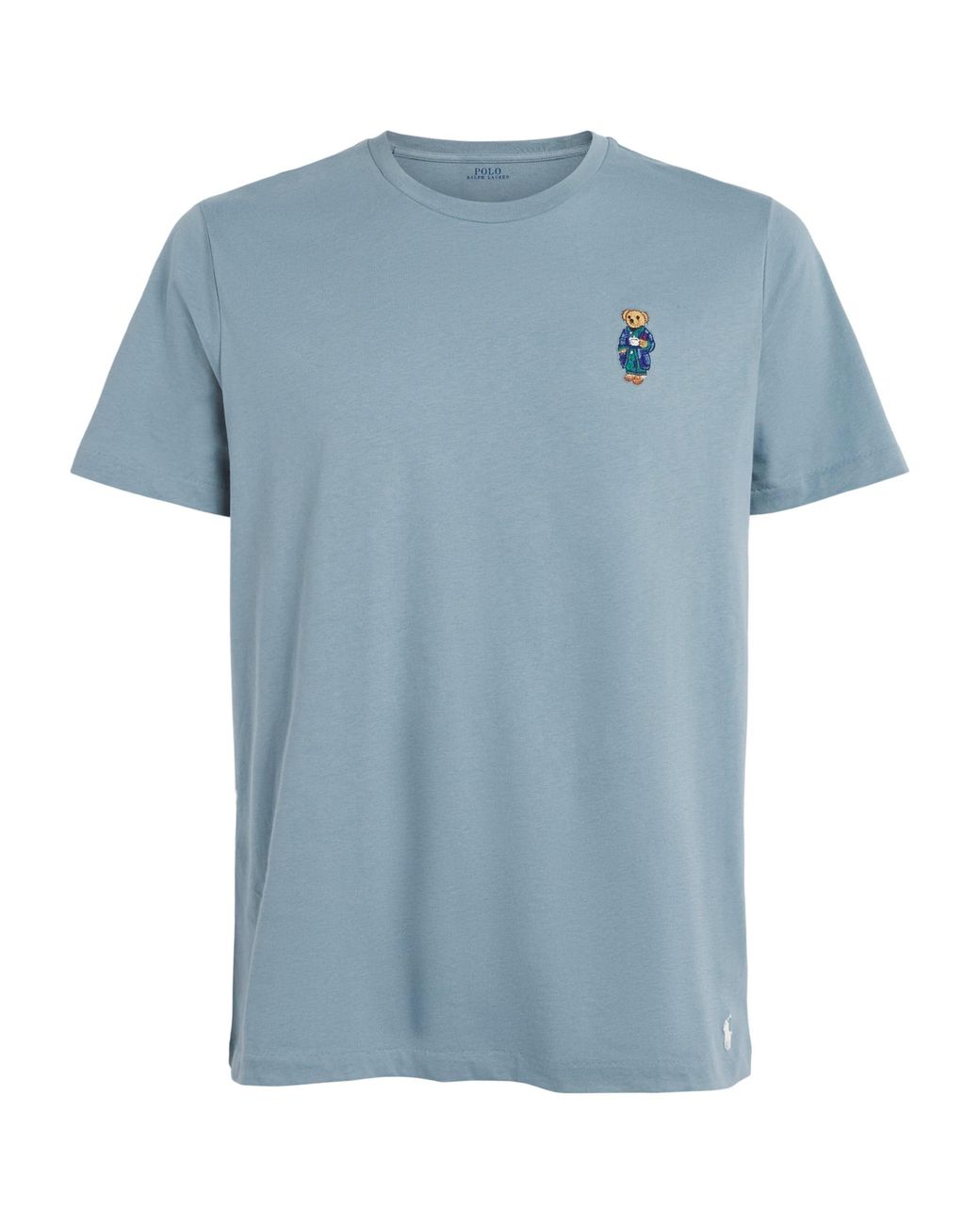 Polo Ralph Lauren Blue Cotton Polo Bear Pyjama Top for men