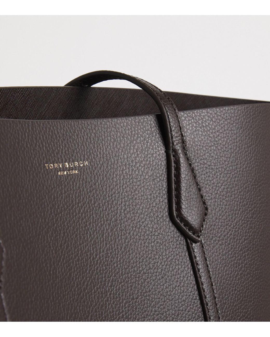 Tory Burch Black Leather Perry Tote Bag