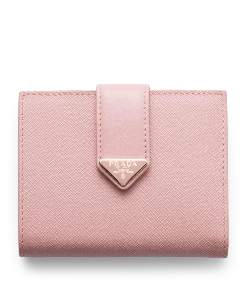 Prada Pink Small Leather Wallet