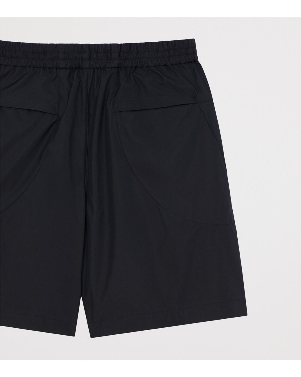 Givenchy Black Cotton-Blend Elasticated Shorts for men