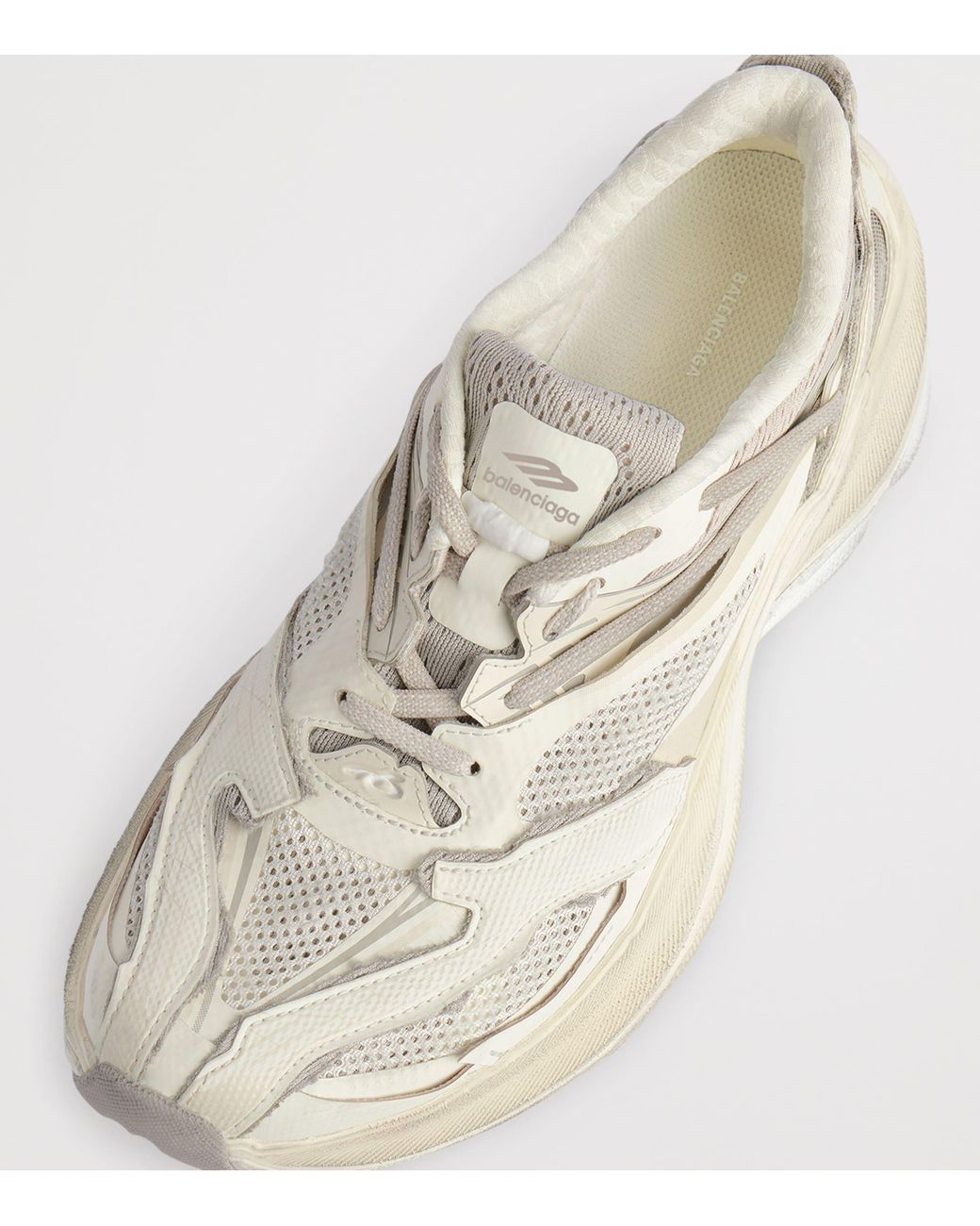 Balenciaga White Jet Sneakers for men